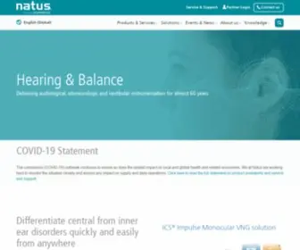 Gnotometrics.com(Hearing & Balance) Screenshot