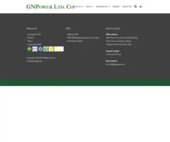 Gnpower.com.ph(GNpower Ltd) Screenshot