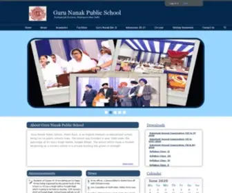 GNPspitampura.net(GNPS) Screenshot