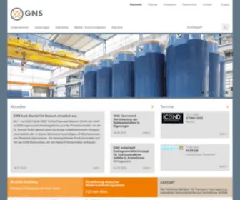 GNS.de(Radioaktive abfälle) Screenshot