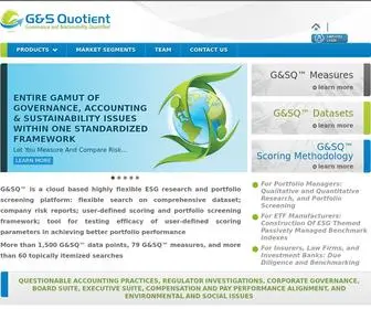 GNsquotient.com(G&S Quotient) Screenshot