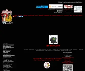 Gnu-Darwin.org(A collection of Darwin X11 BSD software) Screenshot