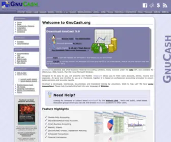 Gnucash.org(Free Accounting Software) Screenshot