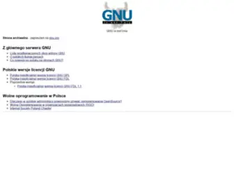 Gnu.org.pl(Gnu) Screenshot