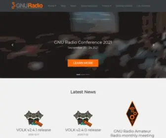 Gnuradio.org(GNU Radio) Screenshot