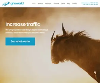 Gnuworld.co.za(Gnu World) Screenshot