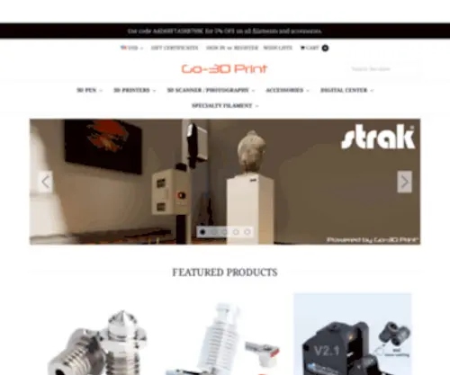 GO-3Dprint.com(Make things come alive) Screenshot