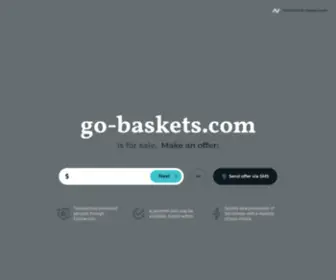 GO-Baskets.com(GO Baskets) Screenshot