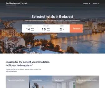 GO-Budapest-Hotels.com(Budapest hotels & apartments) Screenshot