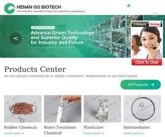 GO-Chem.net(Henan GO Biotech Co) Screenshot