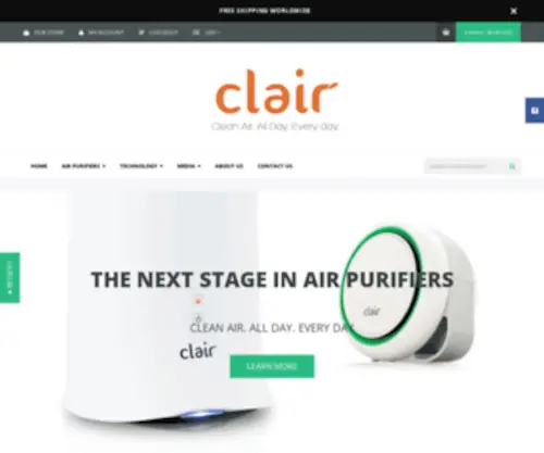 GO-Clair.com(GO Clair) Screenshot