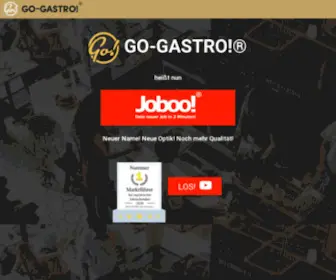 GO-Gastro.com(JOBOO) Screenshot