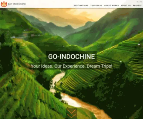 GO-Indochine.com(Vietnam travel and tours) Screenshot