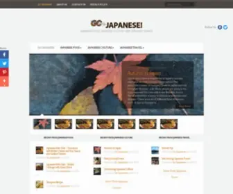 GO-Japanese.com(Go Japanese) Screenshot