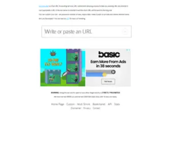 GO-Links.net(Free URL shortening and redirection service) Screenshot