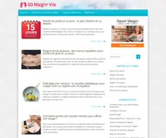 GO-Maigrirvite.com(GO Maigrir Vite) Screenshot