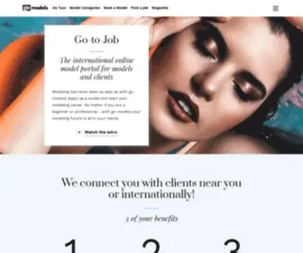 GO-Models.com(For Models & Agencies) Screenshot