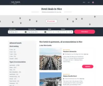 GO-Nice-Hotels.com(Nice hotels & apartments) Screenshot