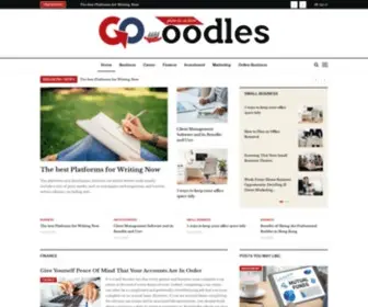 GO-OOdles.com(A blog for plan to action) Screenshot