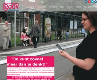 GO-OV.nl(Ondersteunt zelfstandig reizen) Screenshot