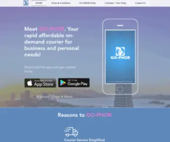 GO-Phor.com(On demand delivery) Screenshot