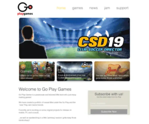 GO-Play-Games.com(Home) Screenshot