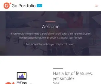 GO-Portfolio.com(Go Portfolio) Screenshot