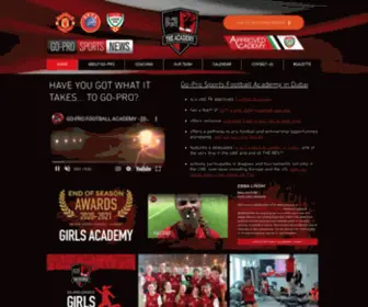 GO-Prosports.football(Best Football Academy in Dubai) Screenshot