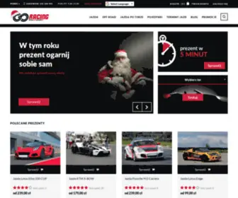 GO-Racing.pl(Eventy motoryzacyjne i Jazda sportowymi Autami) Screenshot