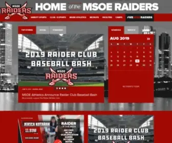 GO-Raiders.com(Milwaukee School of Engineering) Screenshot