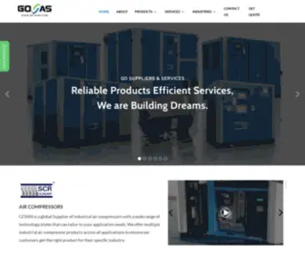 GO-Sas.com(Compressed Air Solutions) Screenshot
