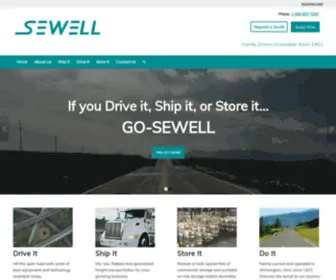 GO-Sewell.com(Sewell Motor Express) Screenshot