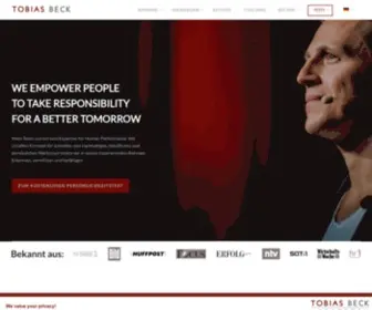 GO-Tobiasbeck.com(Startseite) Screenshot