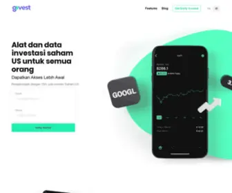 GO-Vest.com(Invest in US Stocks from Indonesia) Screenshot