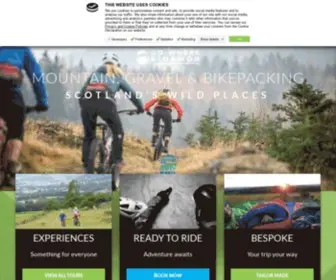 GO-Where.co.uk(Award-winning bike trips, mountain bike holidays, bikepacking & gravel adventures in Scotland) Screenshot