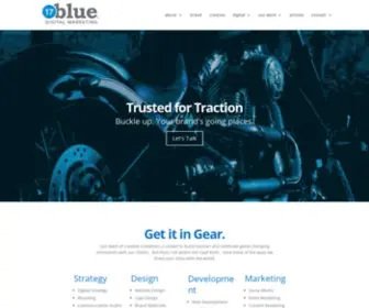 GO17Blue.com(NC Marketing Design and Websites) Screenshot