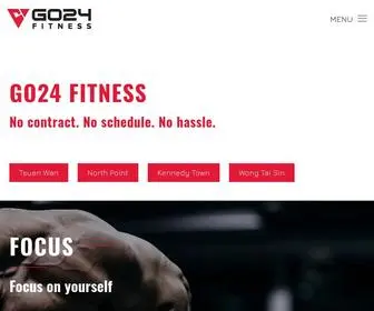 GO24Fitness.com(GO24 Fitness) Screenshot