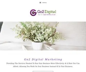 GO2Digitalmarketing.com(Go2 Digital Marketing) Screenshot