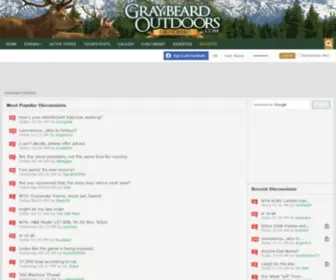GO2Gbo.com(Graybeard Outdoors) Screenshot