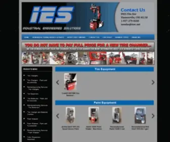 GO2Ies.com(Industrial Engineered Solutions) Screenshot