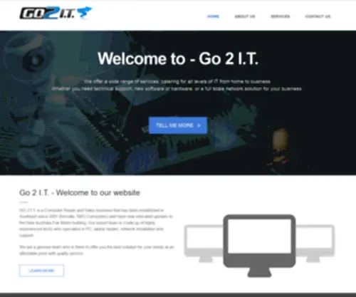 GO2IT.net.au(Go 2 I.T) Screenshot