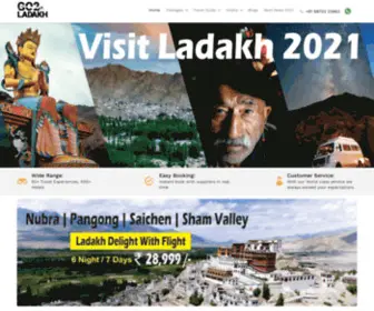 GO2Ladakh.in(Leh Ladakh Tourism 2022) Screenshot