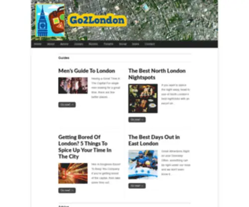 GO2London.co.uk(Go 2 London) Screenshot