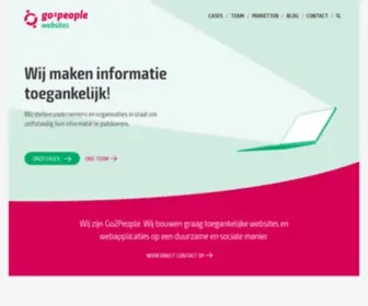 GO2People-Websites.nl(Go2People Websites) Screenshot