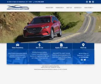 GO2Roberts.com(Roberts Automotive Sales and Service) Screenshot