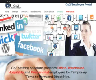 GO2Staffing.net(Go2 Staffing Solutions) Screenshot