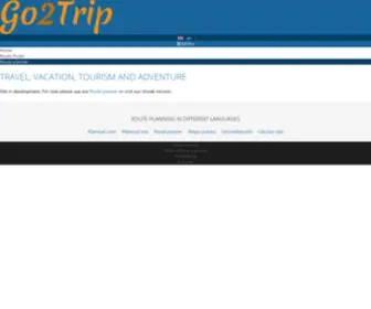 GO2Trip.eu(Cestovanie dovolenky turistika zážitky a poznávanie) Screenshot