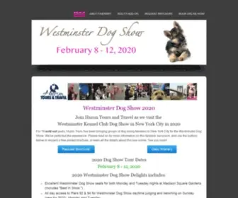 GO2Westminster.com(Westminster Dog Show Delights) Screenshot