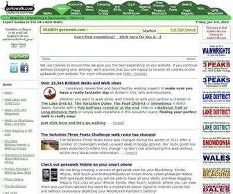 GO4Awalk.com(Downloadable walk route maps for UK walks over 13) Screenshot