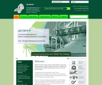 GO4B.co.uk(A worldwide manufacturer of bucket elevator & conveyor components) Screenshot
